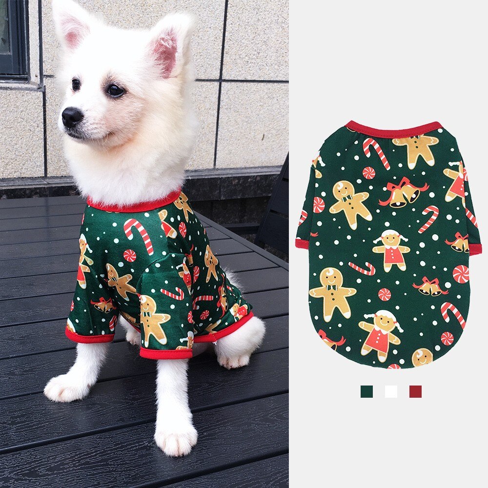 Jul hundkläder tecknade serier älg snögubbe huvtröjor chihuahua yorkies kläder för små medelstora husdjur valp ropa perro mops