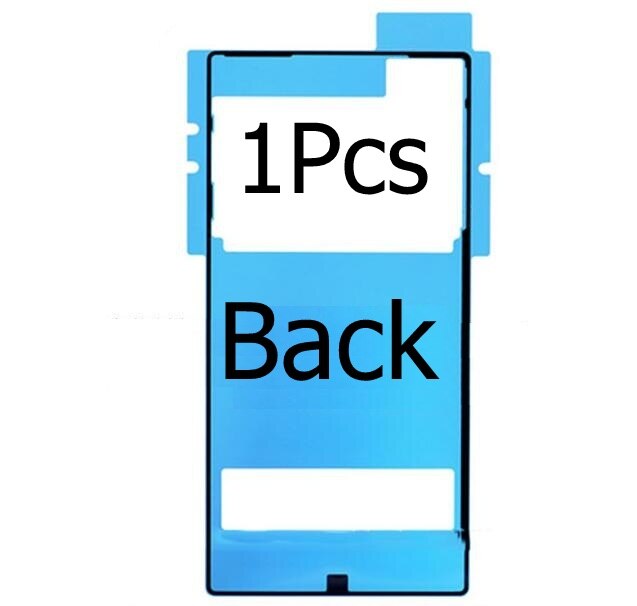 Originele Display Plakband Voor Sony Xperia Z5 E6653 E6683 E6633 E6603 Achter Glas Behuizing Waterdichte Lijm Voor Sony Z5 3M Lijm: 1pcs Back glue