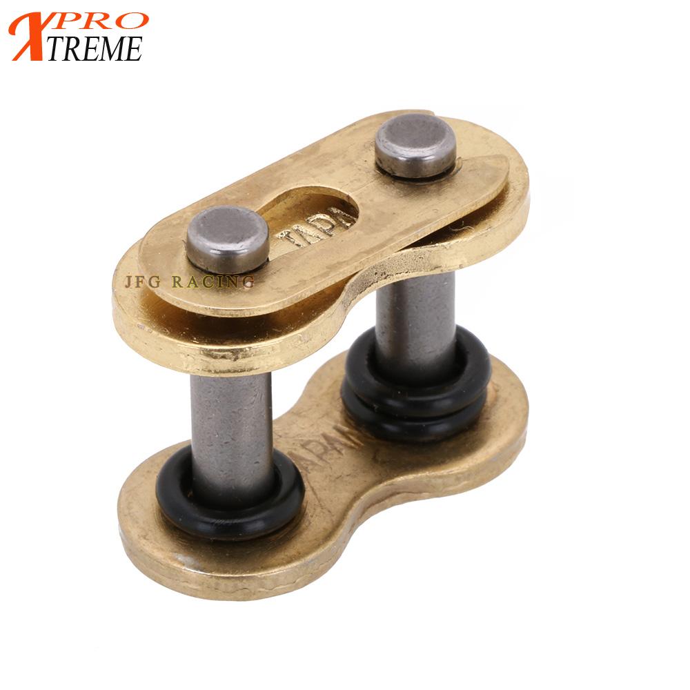 428 520 525 530 HV schwere Kette Verbindungsstecker Master Joint Link mit O-Ring Kettenschloss Motorrad Kette Schnalle Ring Link