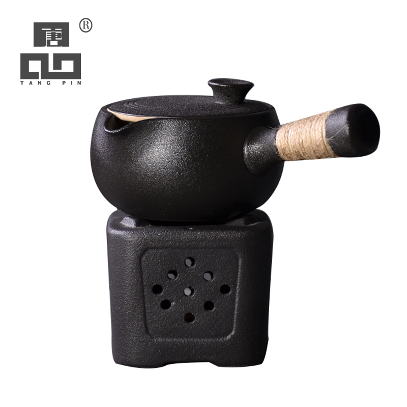 TANGPIN japanse zwarte servies keramische theepotten waterkoker chinese kung fu thee pot drinkware 500ml