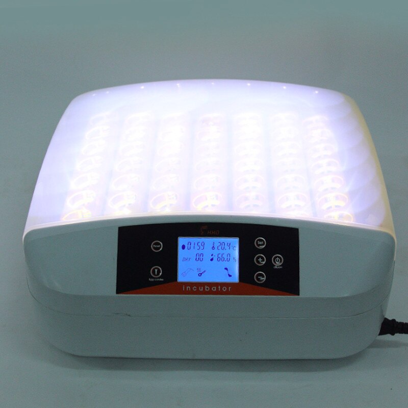 56 Hole Automatic Egg Turning Incubator Digital Incubator Temperature Control for Chicken Poultry Hatcher Ducks Goose Birds