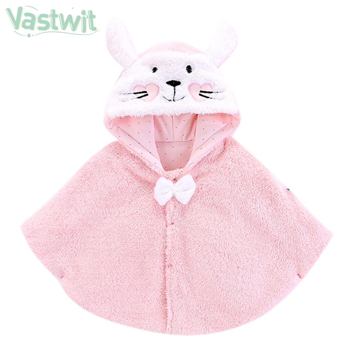 Capa con capucha para bebé niña, abrigo de felpa para niño pequeño, capa con capucha de princesa, prendas de vestir para bebé, cárdigan superior, Poncho, ropa de invierno