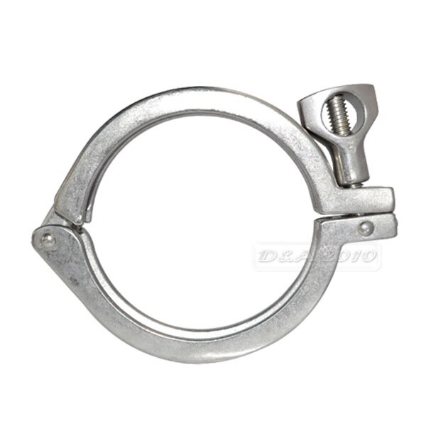 3" Tri Clamp Clover for 89MM OD Ferrule Stainless Steel SS SUS 316