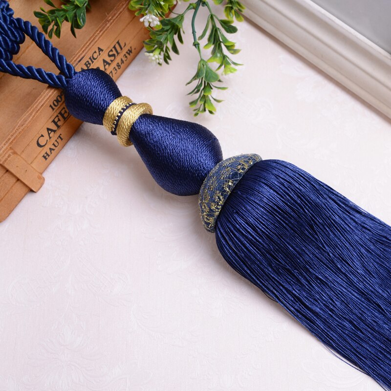 2 teile/los Vorhang Quaste Pinsel Fringe Raffhalter Hängen Gürtel Ball Seile Vorhang Zubehör Tieback Schnalle Wohnkultur