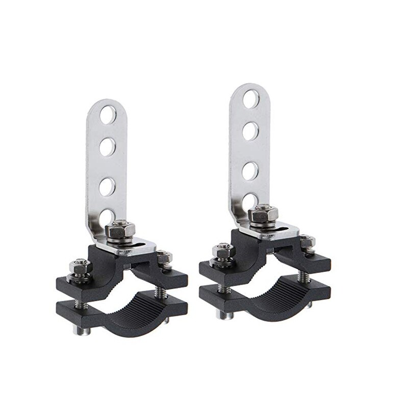 Accesorios de motocicleta, soporte de montaje de luz Led, abrazadera, barra de torsión, focos, soporte de montaje de 0,7-1,2 pulgadas para motocicleta Universal: Default Title