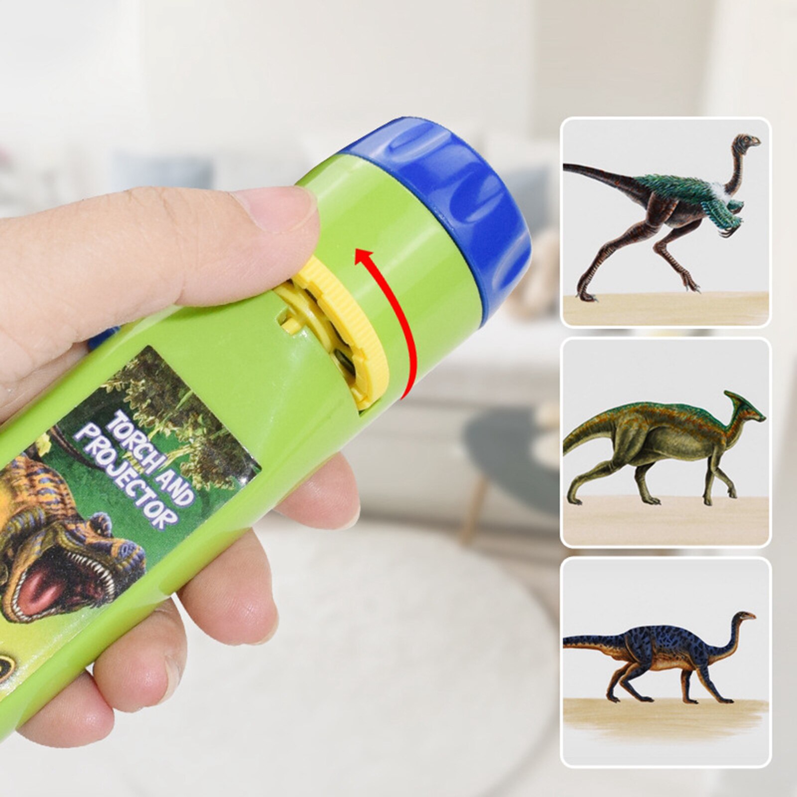 Torche projecteur lampe lampe de poche Projection jouer jouets pour les enfants