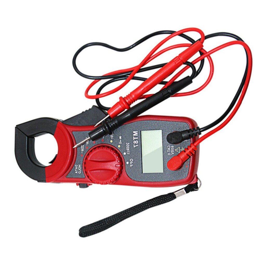 Multimeter Voltmeter Digital Clamp Meter Current Clamp AC DC Ammeter Multi-function Diode Fire Wire Tester MT-87 Clamp Meter