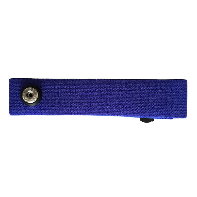 Elastic Belt Strap Band Heart Rate Chest Belt for Polar Sports Running Heart Rate Monitor For Bluetooth Ant+ 5.3Khz Soft Belt: Blue