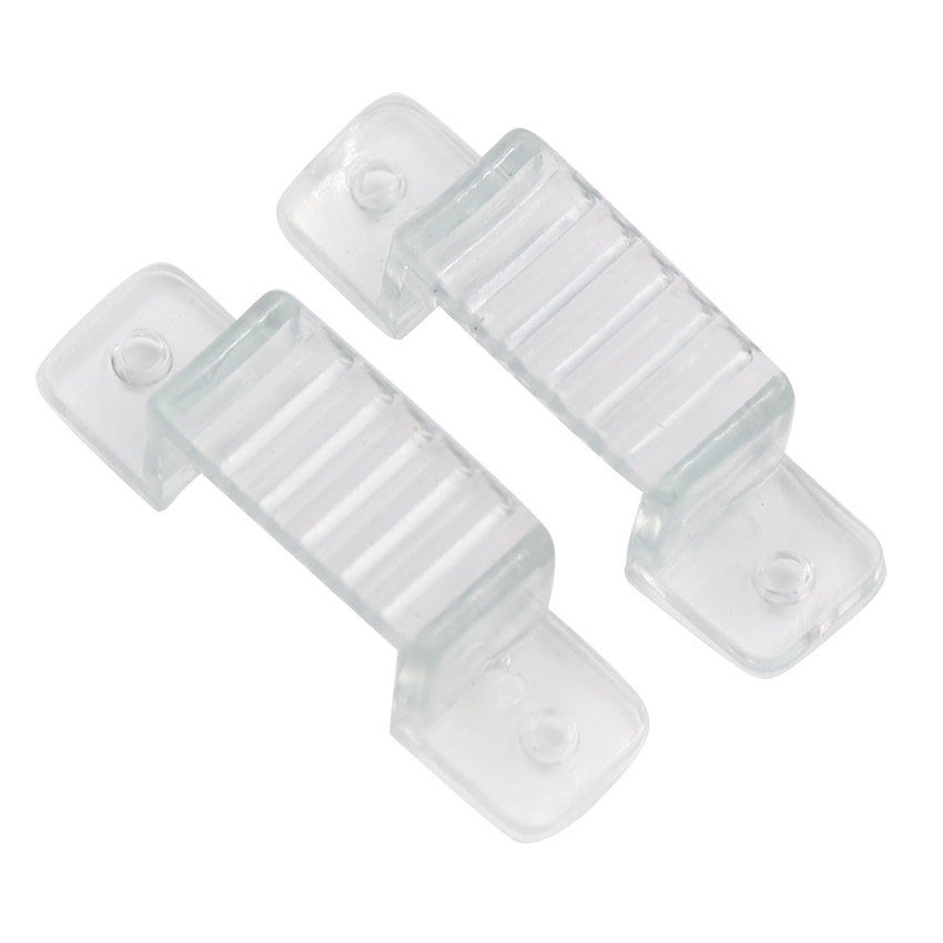 10/20pcs 12mm 18mm LED Strip Clips Voor 110V 220V 5050 2835 5054 Etc LED Strip Plastic Gesp Flexibele Accessoires