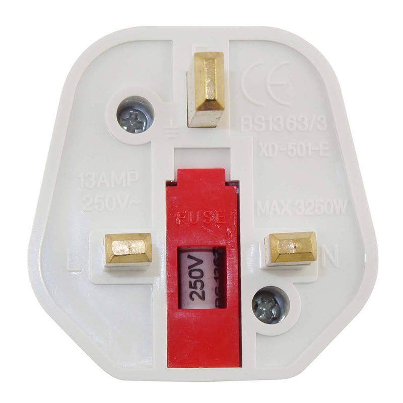 EU Euro 2 Pin naar UK 3 Pin Plug AC Universele Adapter Travel Converter Europese 250V 16A Travel Adapter