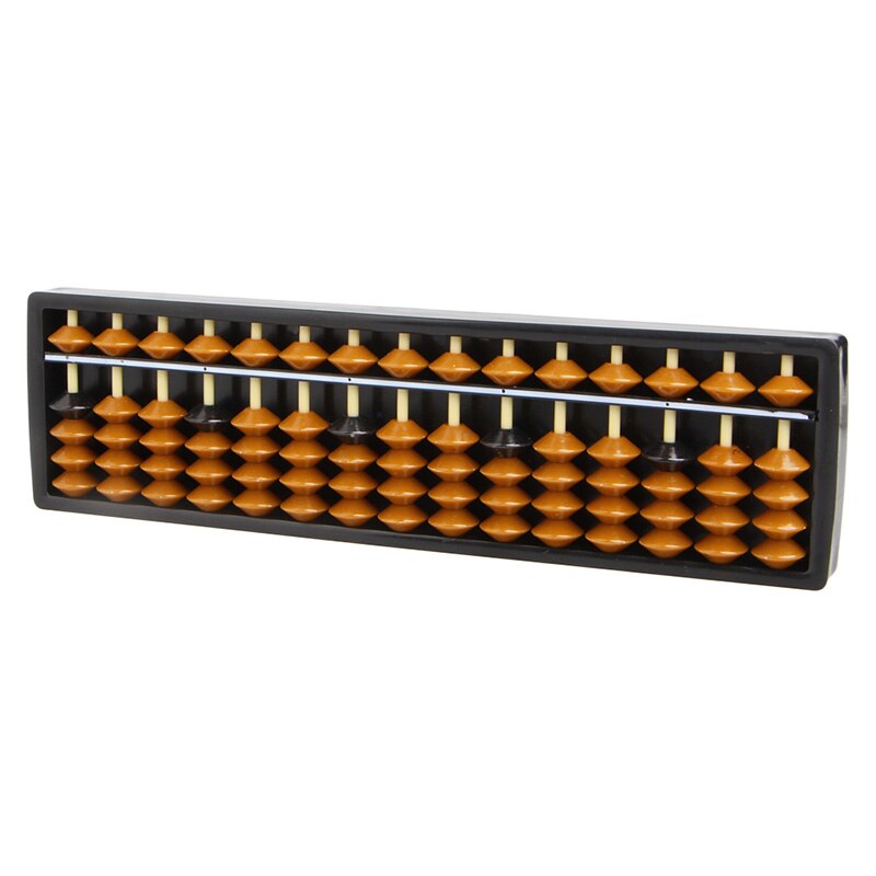 Plastic Abacus 15 Cijfers Rekenkundige Tool Kid 'S Math Leren Aid Caculating Speelgoed