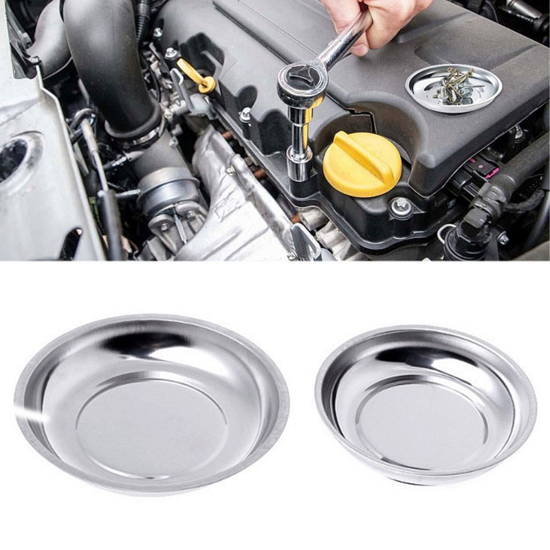 67JB Mini Magnetische Onderdelen Lade Rvs Magnetische Kom Tool Socket Schroef Houder Voor Bouten/Moeren/Sleutels/kleine Onderdelen