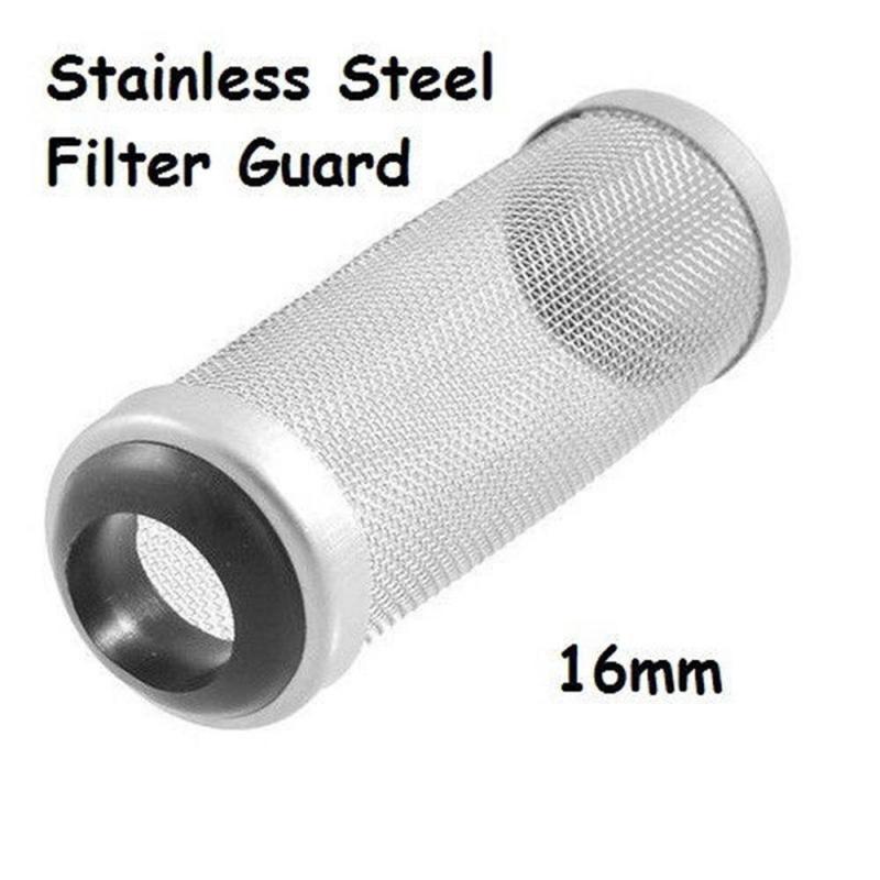 16mm Stainless Steel Filter Mesh Shrimp Nets Aquarium Shrimp Guard For Fish Tank Cleaning Net Safe