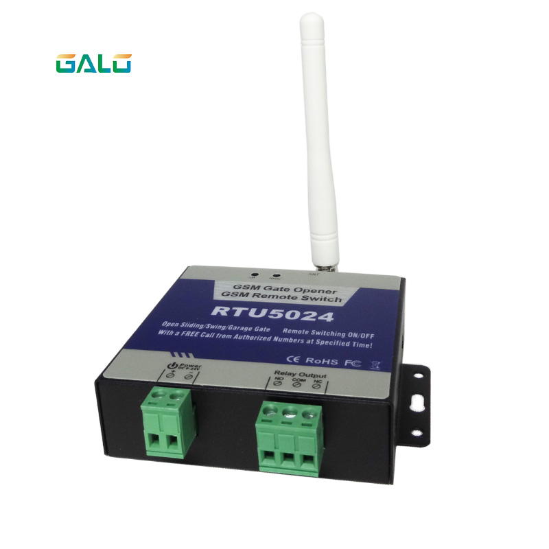RTU5024 GSM Gate motor Opener for steel gate,wireless door access control system by mobile phone