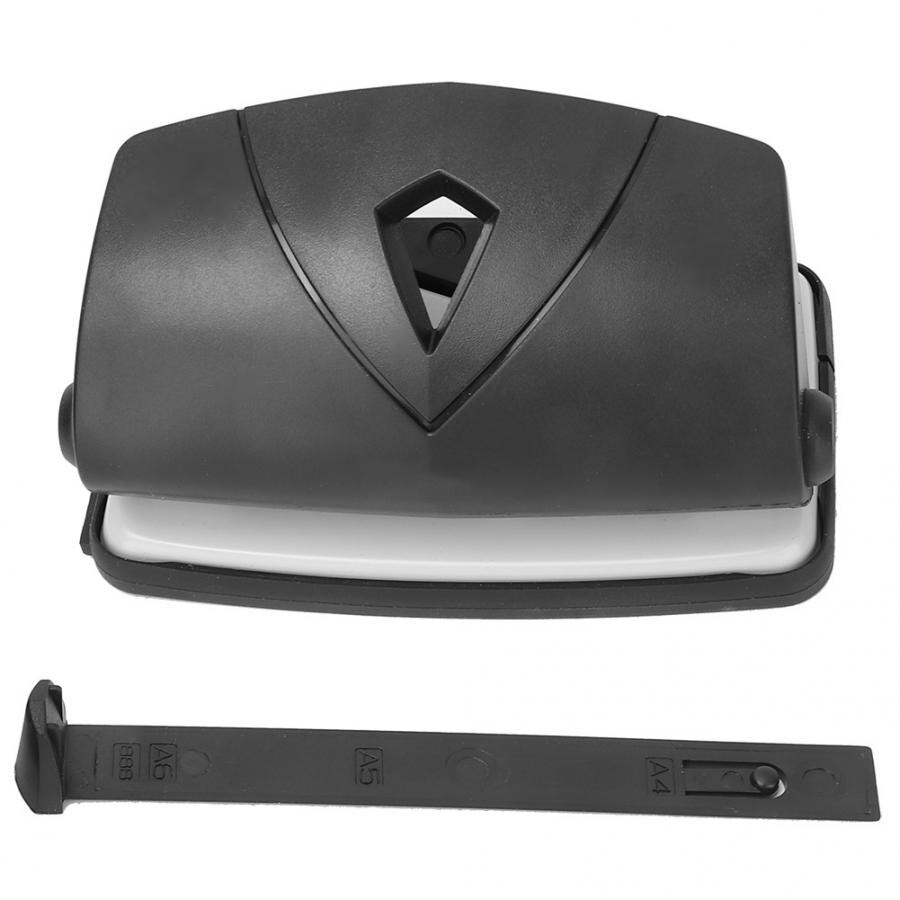 Universele Gat Slot Puncher Papier Praktische 2 Gat Papier Punch 10 Vellen Praktische 2 Gat Papier