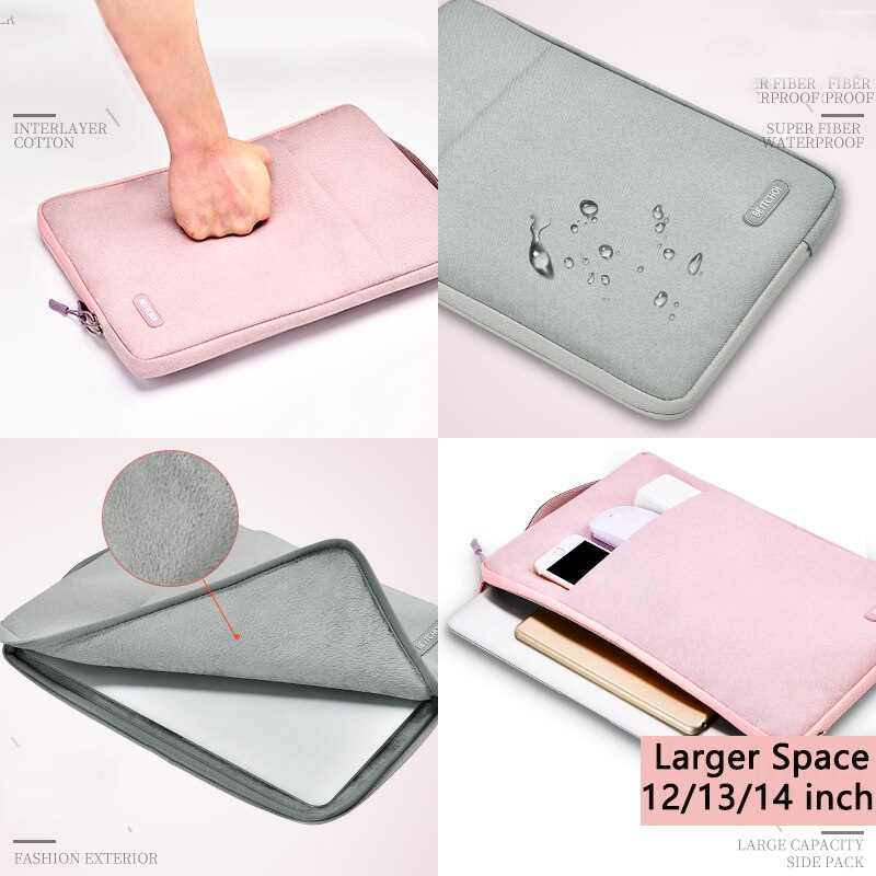 Saco de manga portátil para huawei matebook 13 magicbook 14 homens caso notebook para matebook x pro mulher bolsa para matebook e