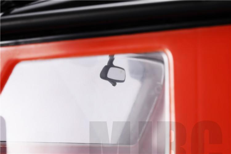 Espejo retrovisor de plástico de simulación para coche trepador de control remoto 1/10 Traxxas Trx4 Bronco D90 D110 Axial Scx10 90046 Rc4wd G500
