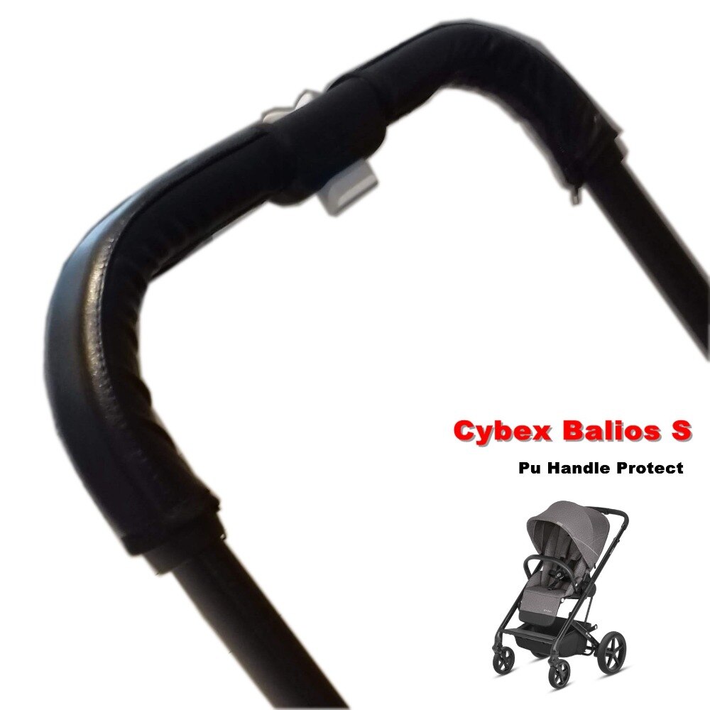 Barnevogn armlæn cybex balios s push bar pu beskyttelseskuffedæksel 28 x 24 x 12cm håndtag kørestole klapvogne tilbehør