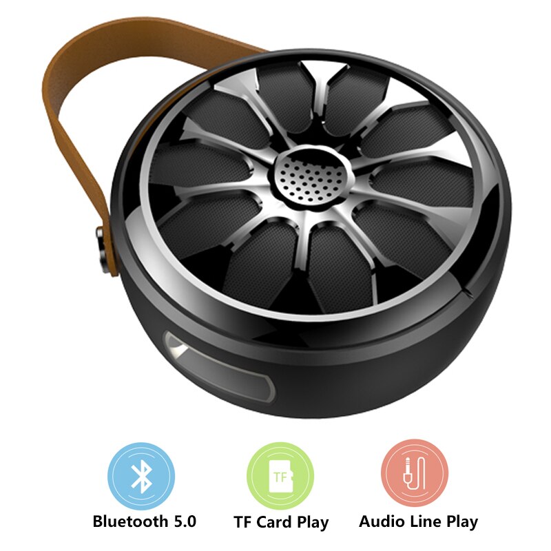 S11 Bluetooth Fiets Speaker Fm Radio Draagbare Outdoor Waterdichte Draadloze Speaker Krachtige Boombox + Zaklamp