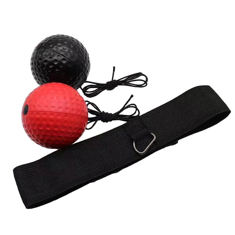Head-mounted Boxing Training Ball Speed Response Ball Boxing Magic Ball Decompression Ball PU Foam Ball