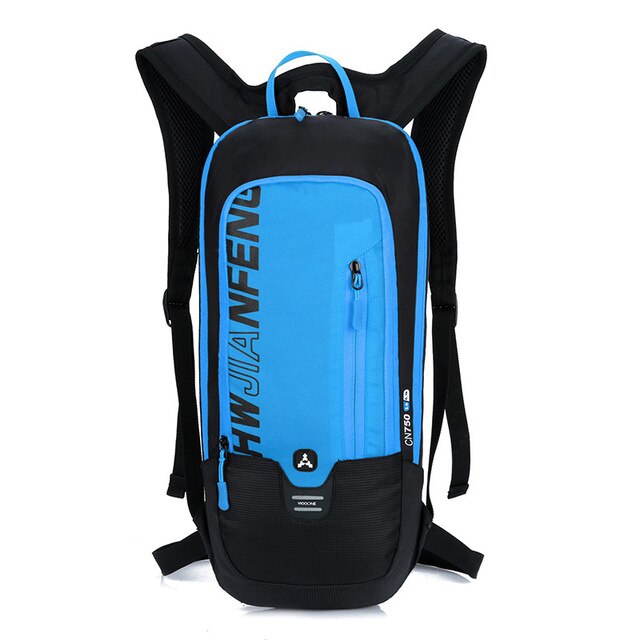 10L Waterproof Bicycle Backpack Men And Women Cycling Hiking Camping Running Backpack MTB Cycling Backpack Hydration Backpack: blue