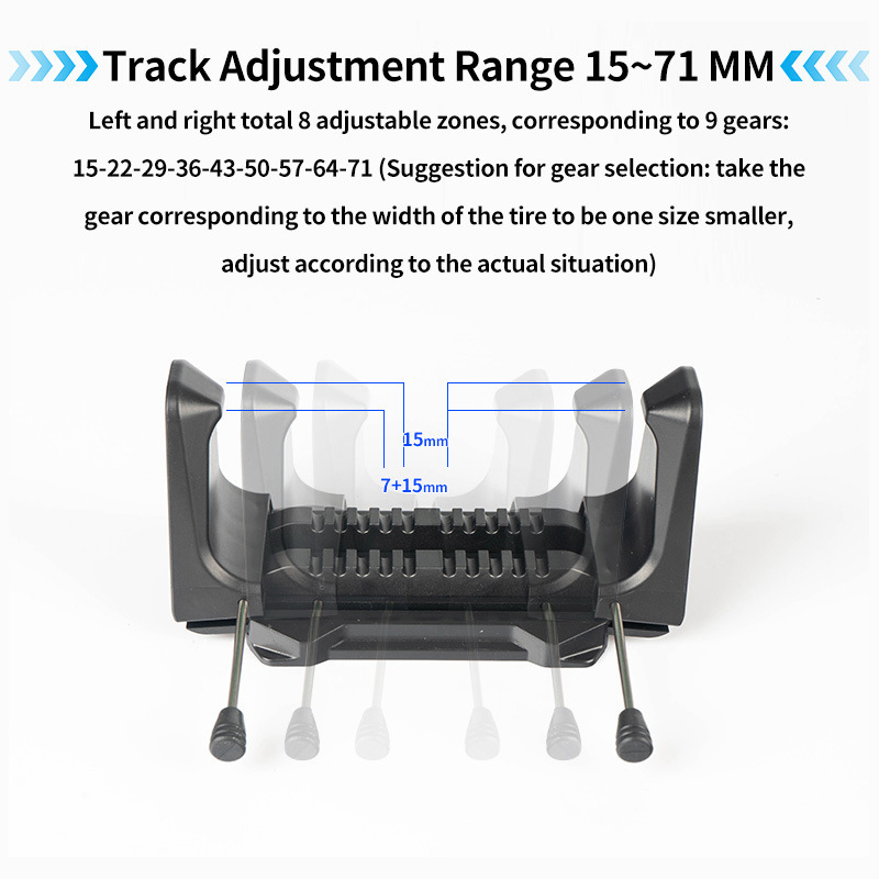 2/1 STKS Fiets Parkeren Gesp Verstelbare Weg Mountainbike Muurbevestiging Opslag Ondersteuning Ophanghaak Reparatie Stand Beugel Rack