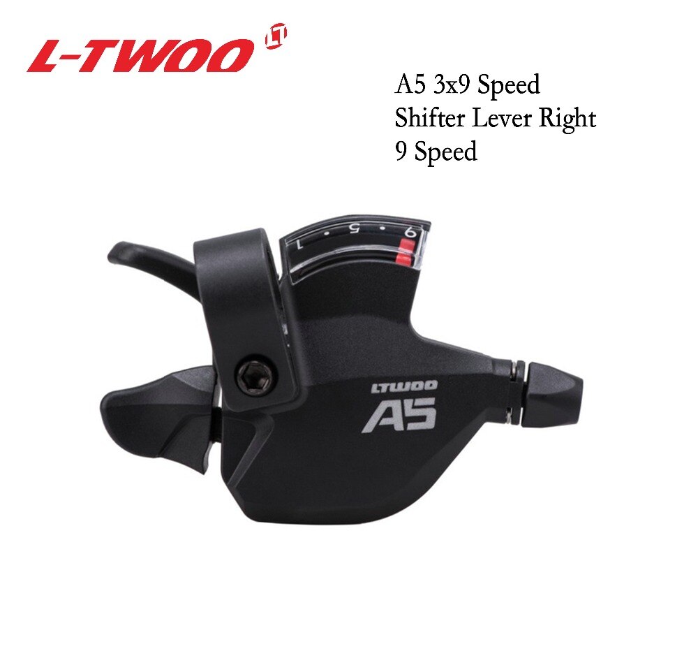 LWTOO A5 2x9 3x9 Speed Trigger shifter lever for MTB Mountain bike fat bike 18S 27S bicycle 2 speed 3 speed 9 speed deraillleur