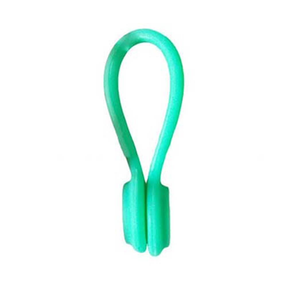 Auto Cable Wire Organizer Winder Smart Wrap For Headphone In Ear Earphones Support: Mint Green