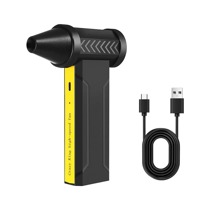 Powerful 160000RPM Electric Mini Air Blower Violent Turbo Jet Fan Brushless High-speed Dust Fan Handheld Dust Cleaner 10000mAh: Default Title