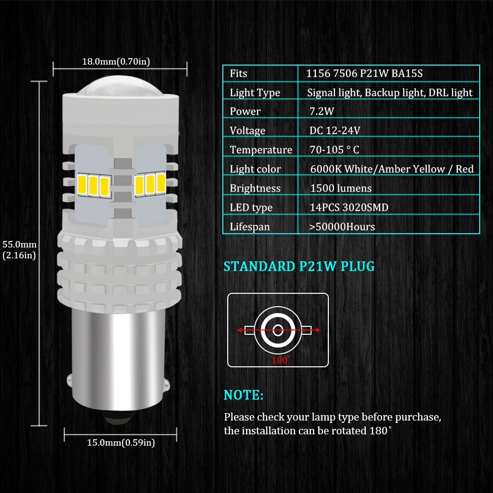 Bmt canbus no error  p21w led drl päiväajovalo istuimelle leon 2 3 mk2 mk3 alhambra ibiza 6j xenon white 1500lm