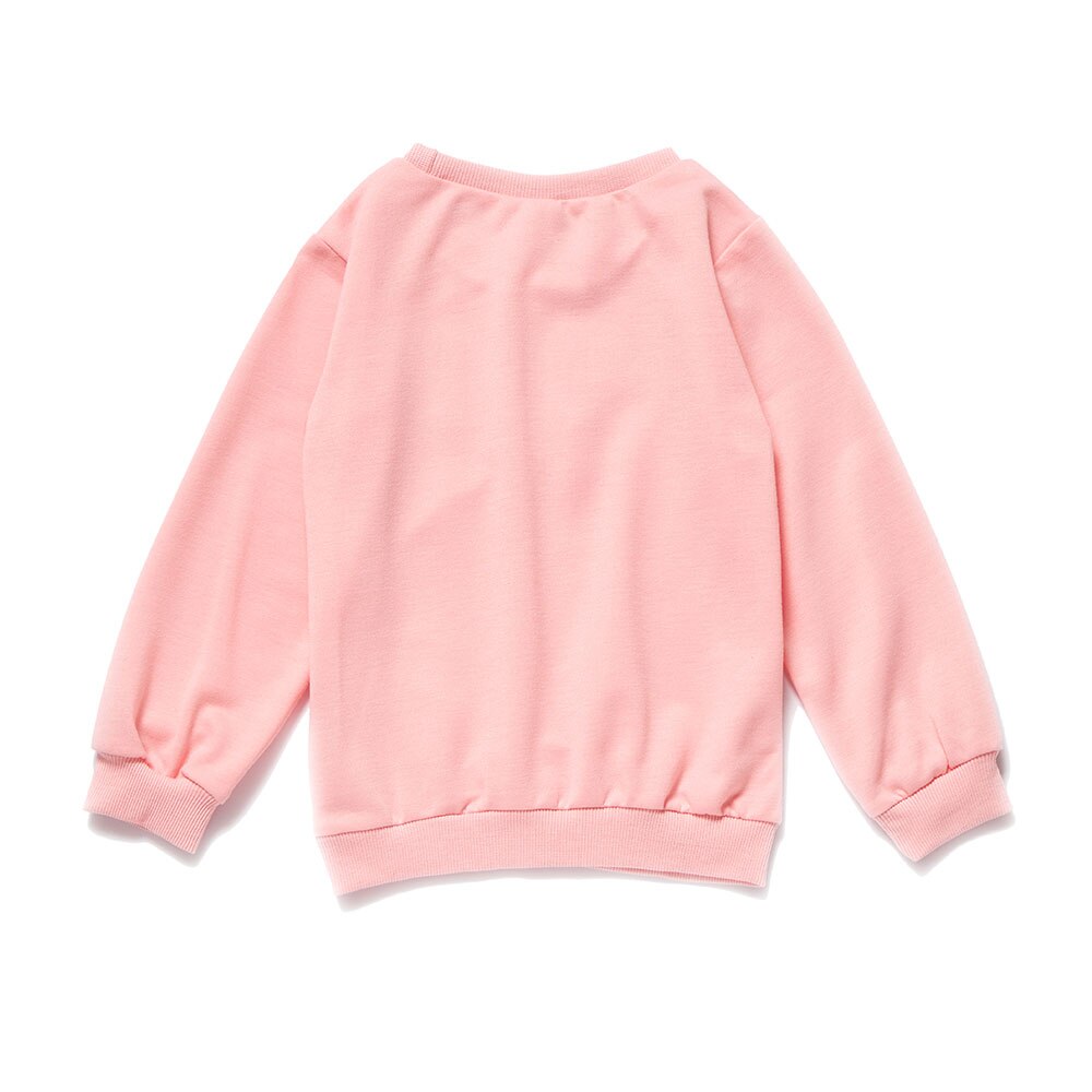 Mini mama list s potlačou rodinné mikiny outfity oblečenie ružová mikina s dlhým rukávom pre matku a dcéru jeseň zima