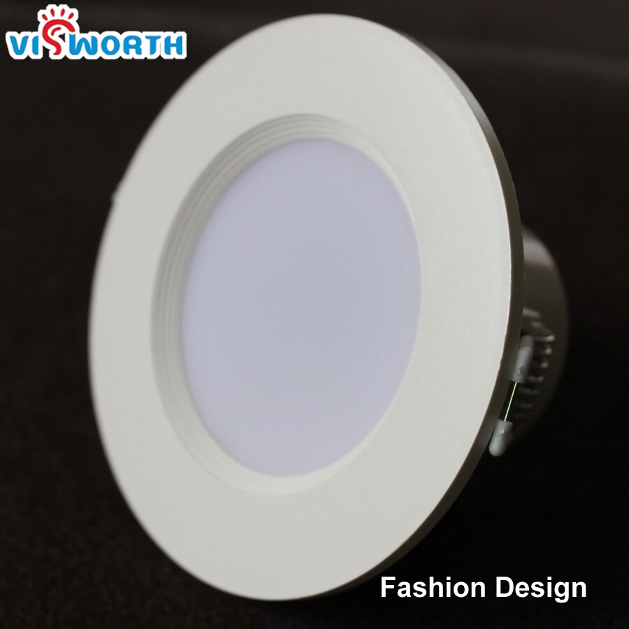 3w led paneelverlichting smd 5730 graden led verlichting 5w 120 plafond downlight abs led lamp voor thuis warm/koel wit led licht