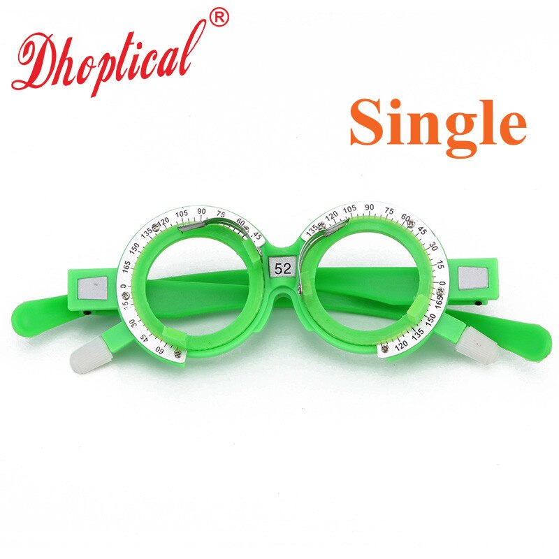 trial frame set ,colorful trial frame 52mm~70mm pc material for glasses shop and optical hospital by dhoptical: 52MM