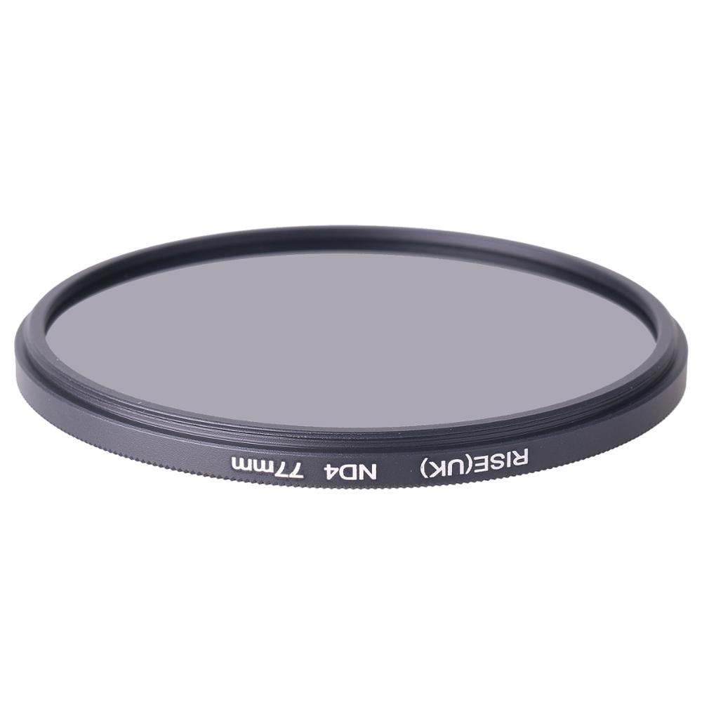 Rise (Uk) 77 Mm Neutrale Dichtheid ND4 Filter Voor 77 Mm Lens Van Dsr Dslr Camera