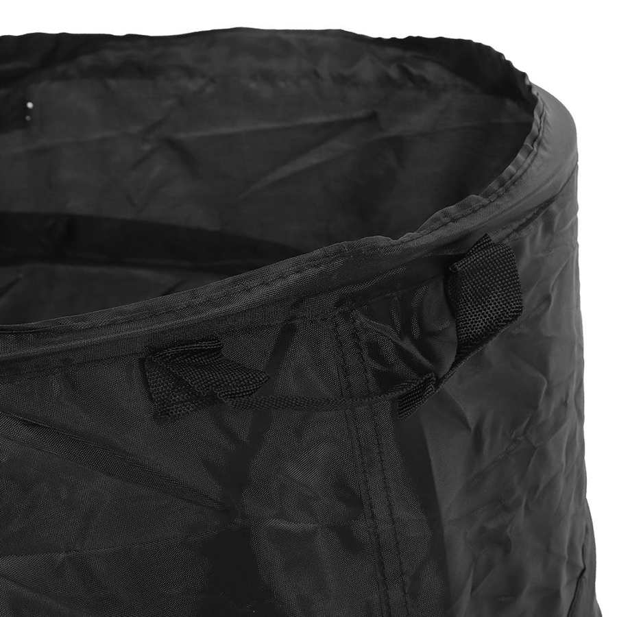 Cubo de basura plegable para jardín, bolsa de almacenamiento de hojas para plantas, portátil, para acampar, Picnic, contenedor de residuos para jardín