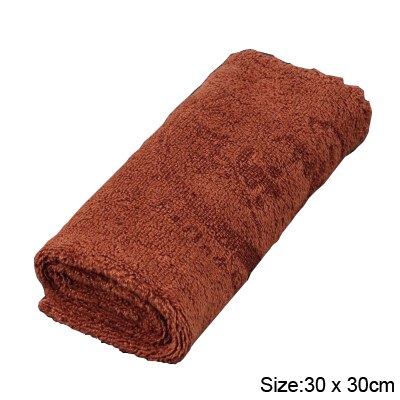 Manico in legno massello acciaio inossidabile caffè Espresso manomissione agitazione ago per filtro caffè Porfilter Maker Tools: Towel 30x30cm