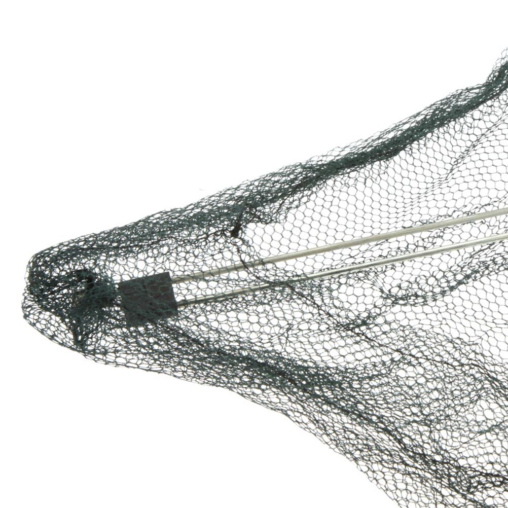 Fishing Nets Foldable Mesh Baits Trap Cast Dip Net Crab Shrimp Smelt Eel Crab Lobster Minnows Shrimp Crawfish Net 2 Sizes