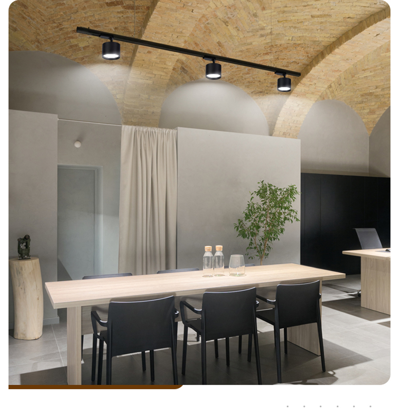 Regulável LED Track Light Fixture, COB Track Lighting, Lâmpada de parede Rail, Spot Lights, 220V, 5W, 7W, Spotlight, Loja de roupas, Casa