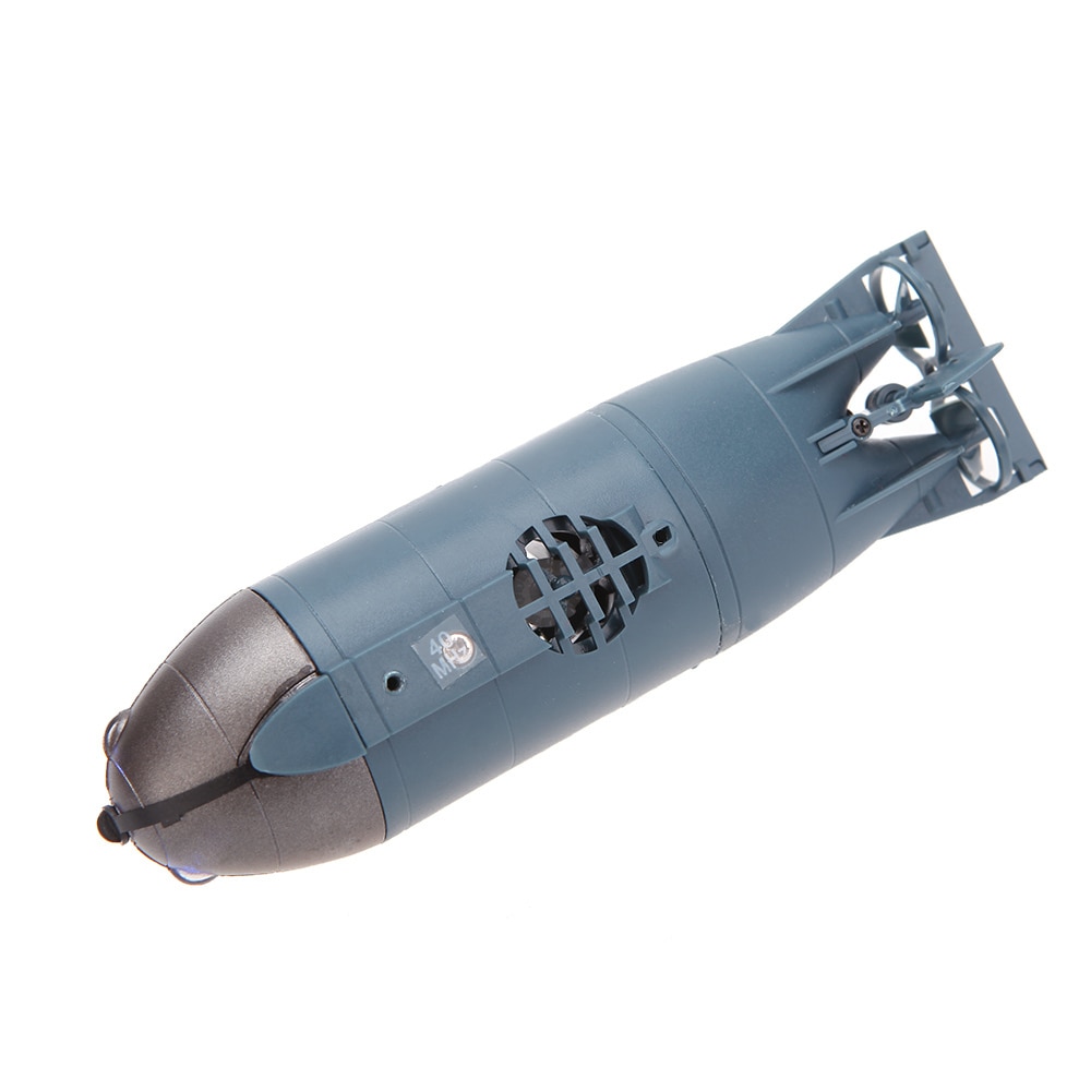 mini 777-216 rc submarine afstandsbediening toys met 40 mhz zender blauw kleur