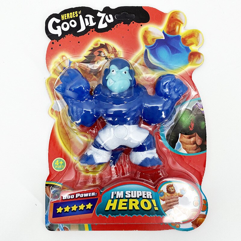 Caldo! Goo Jit Giochi Zu Super Heroes Squeeze Squishy Aumento Anti-Stress Giocattoli Figurine Da Collezione Bambole Morbide Per I Bambini Il Regalo: 3