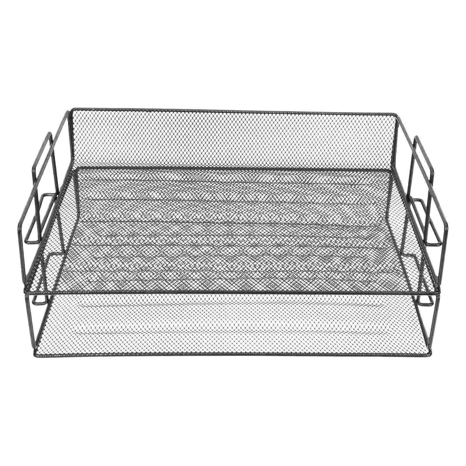 Office File Storage Shelf File Organizer Desktop File Storage Rack Metal File Holder