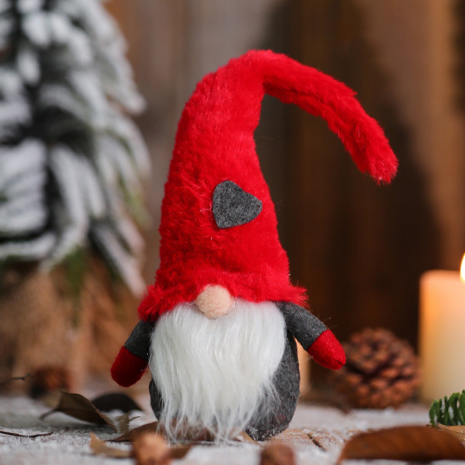 Valentine's Day Decorations Bedroom Living Room Desktop Decoration Standing Post Valentine's Day Decoration Faceless Doll