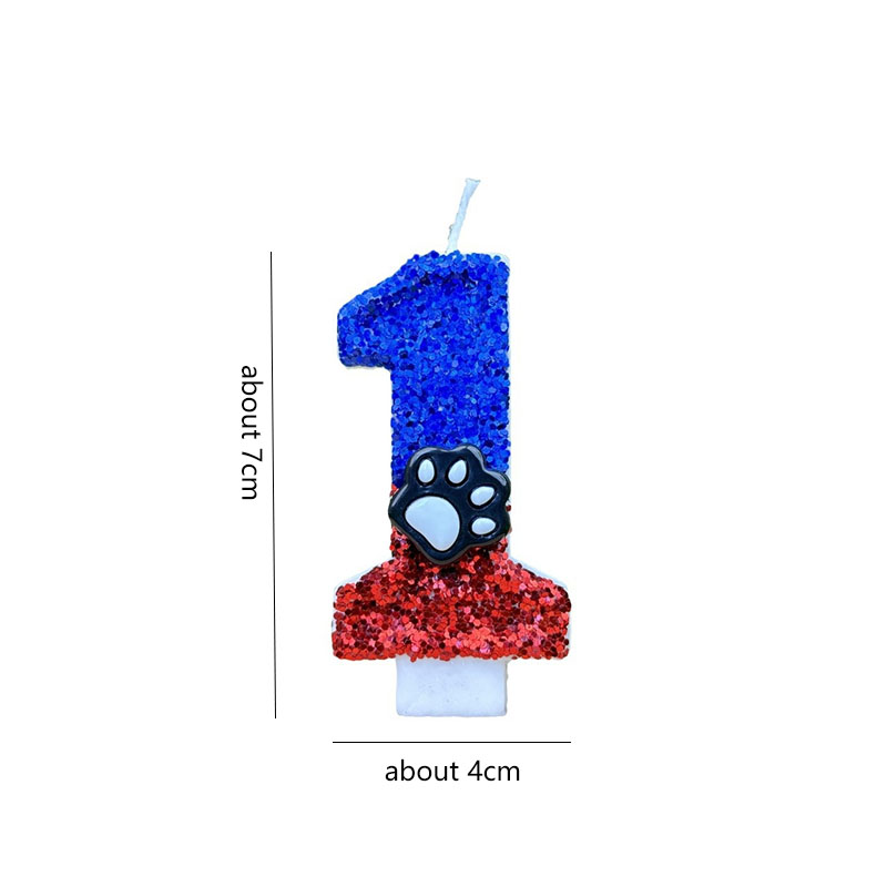 Blauw Nummer Sparkles Grappige Kaars Verjaardagskaars Herinneringen Rode Kaarsen En Accessoires Voor Kinderen Taartdecoratie Lampen Kaarsen