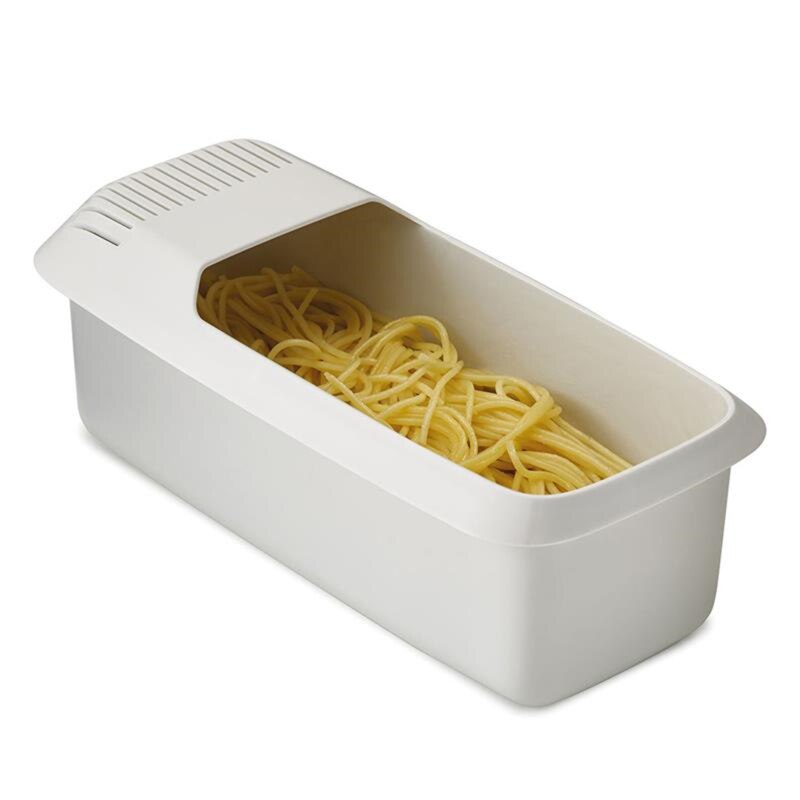 Olla de Pasta para microondas, utensilio de cocina con colador resistente al calor, vaporizador para botes, fideos y espagueti: Default Title