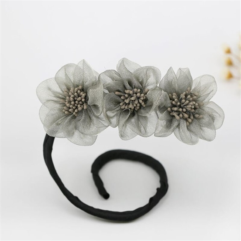 Jahrgang Hülse Perle Haarnadel Brötchen Frisur Haar Stock Frauen Elegante Haarband Blume Haar Hersteller Werkzeuge Haar Zubehör