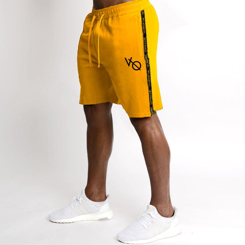 Pantalones cortos deportivos de secado rápido para hombre, pantalones cortos de verano para hombre, pantalones cortos de Surf para hombre, traje de baño para playa: Amarillo / L