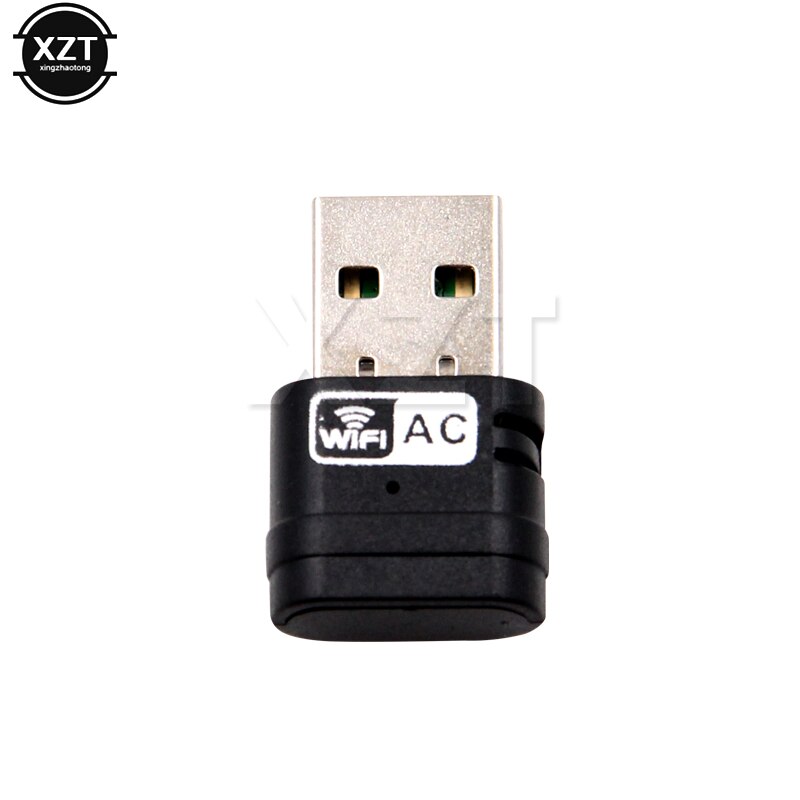 Mini Wi-Fi Card AC600 Wireless 5GHz & 2.4GHz Dual Band USB WiFi Network Adapter 433Mbps Ultra-Fast