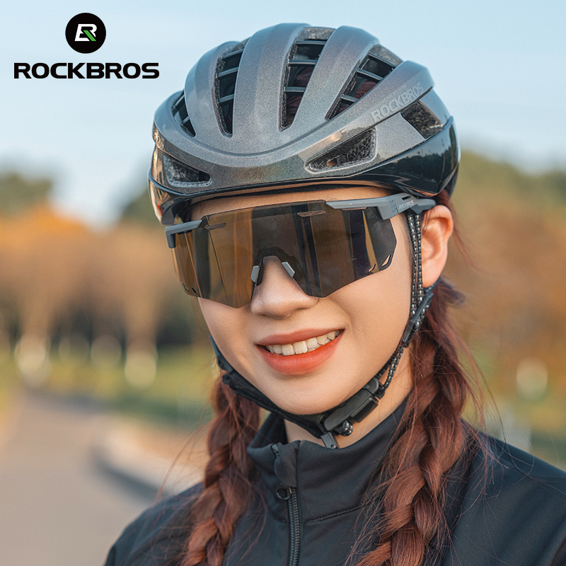 ROCKBROS-casco de ciclismo para adulto, ajustable, transpirable, moldeado integralmente, para bicicleta de montaña y carretera