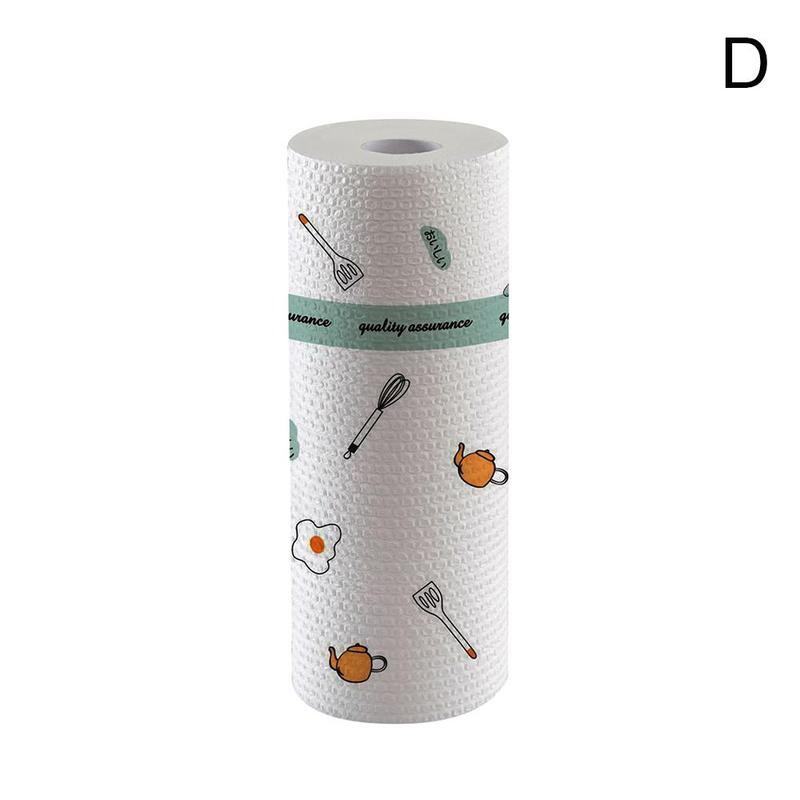 Trapos de limpieza desechables para el hogar, paño de cocina en seco y mojado, lavable, no tejido, C4X3: Tableware