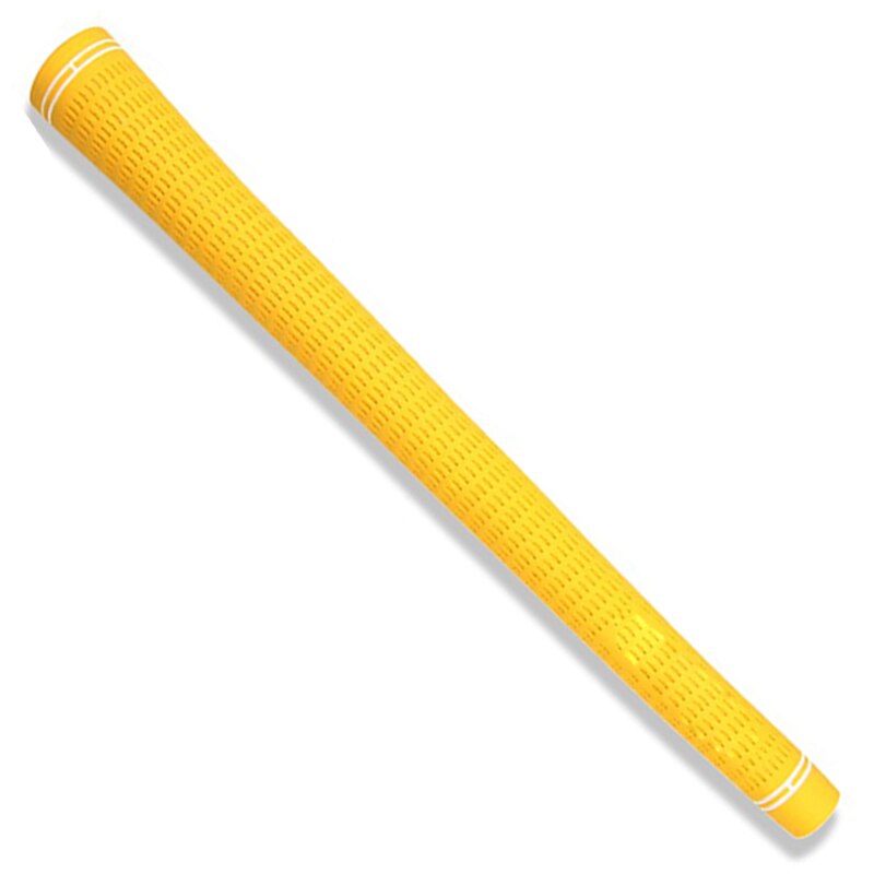 Golf Grip Midsize and Standard Multicompound Golf Grips Colorful Rubber Golf Club Wood grips: yellow